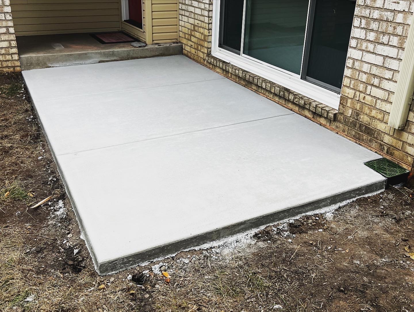 Concrete patios enhance outdoor spaces