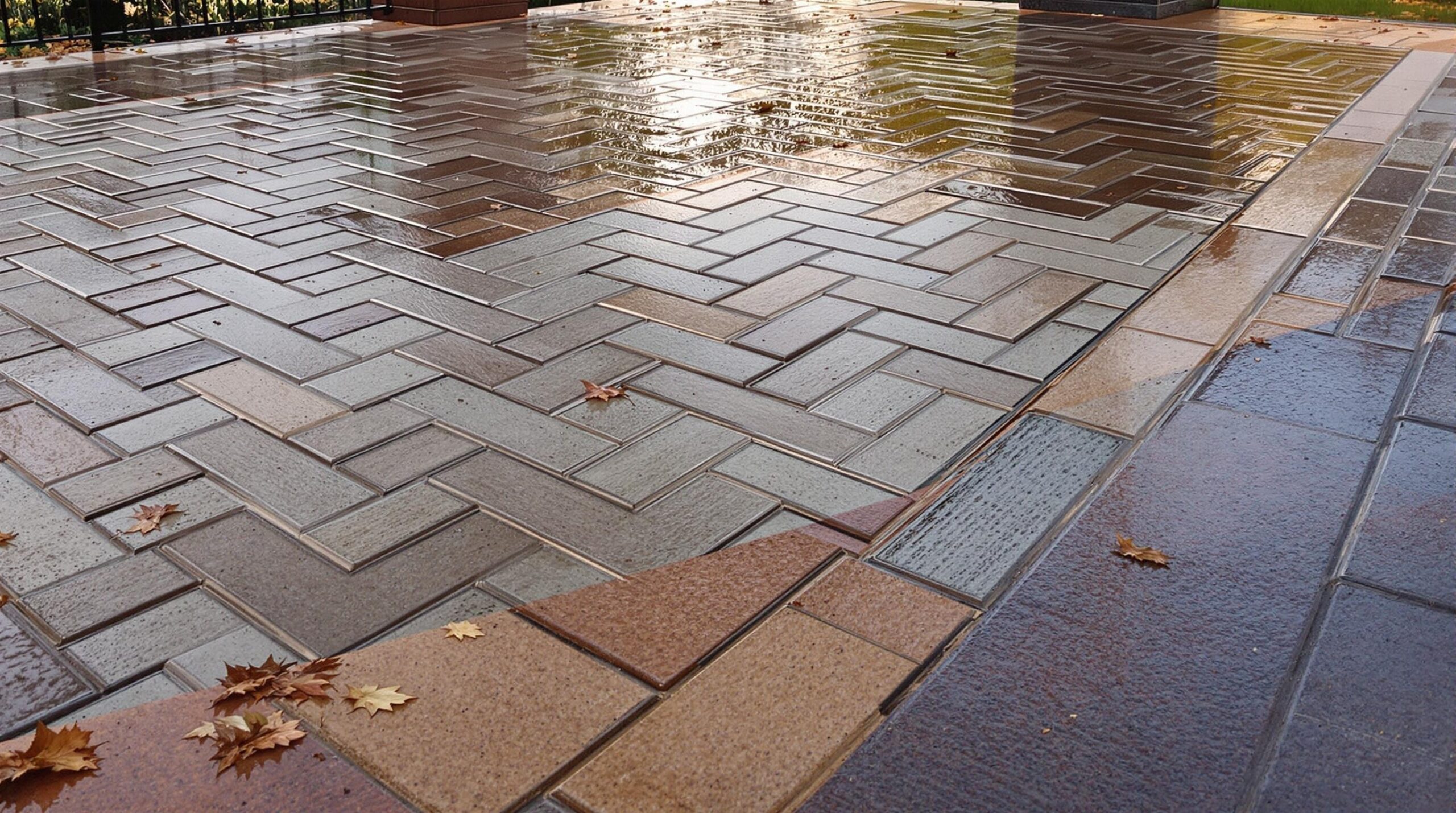 Concrete patio